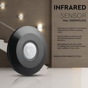 Sensor de movimiento por infrarrojos V-TAC - IP20 - Negro-extra-1.webp
