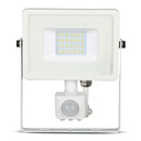 Proyector LED giratorio V-TAC - Samsung - Sensor PIR - Impermeable IP65 - Blanco - 20W - 1600 Lúmenes - 6400K-extra-4.webp