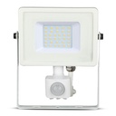 Proyector LED giratorio V-TAC - Samsung - Sensor PIR - Impermeable IP65 - Blanco - 30W - 2400 Lúmenes - 6400K-extra-4.webp