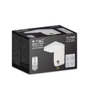 Aplique LED Giratorio V-TAC - Sensor PIR - Impermeable IP65 - Blanco - 17W - 2520 Lumens - 3000K-extra-3.webp