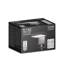 Aplique LED giratorio V-TAC - Sensor PIR - Impermeable IP65 - Negro - 17W - 2520 Lumens - 3000K-extra-3.webp