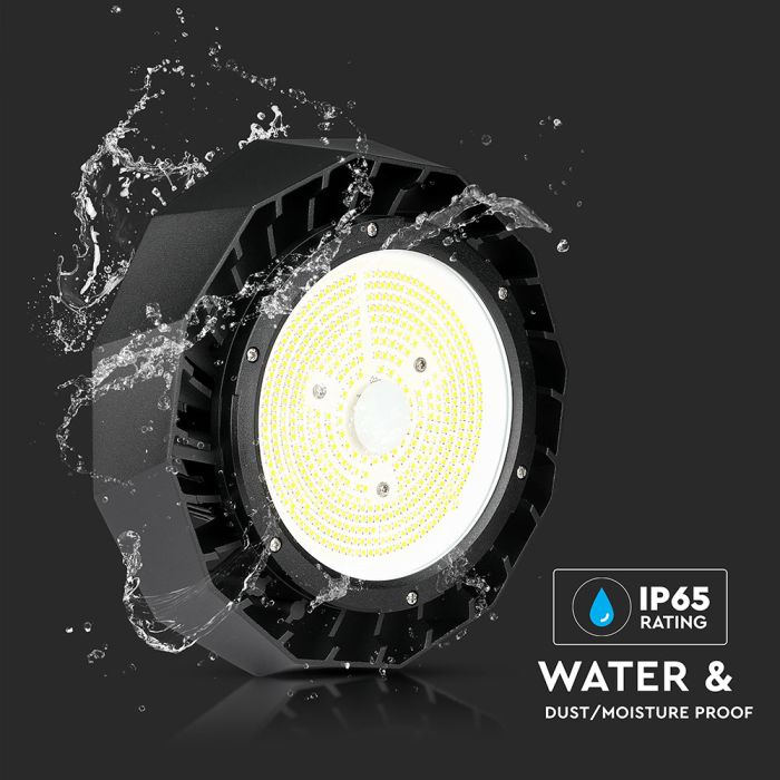 Campana LED V-TAC - Samsung - 180lm/w - MW - IP65 Impermeable - Negro - 100W - 18000 Lúmenes - 6400K-extra-7.webp