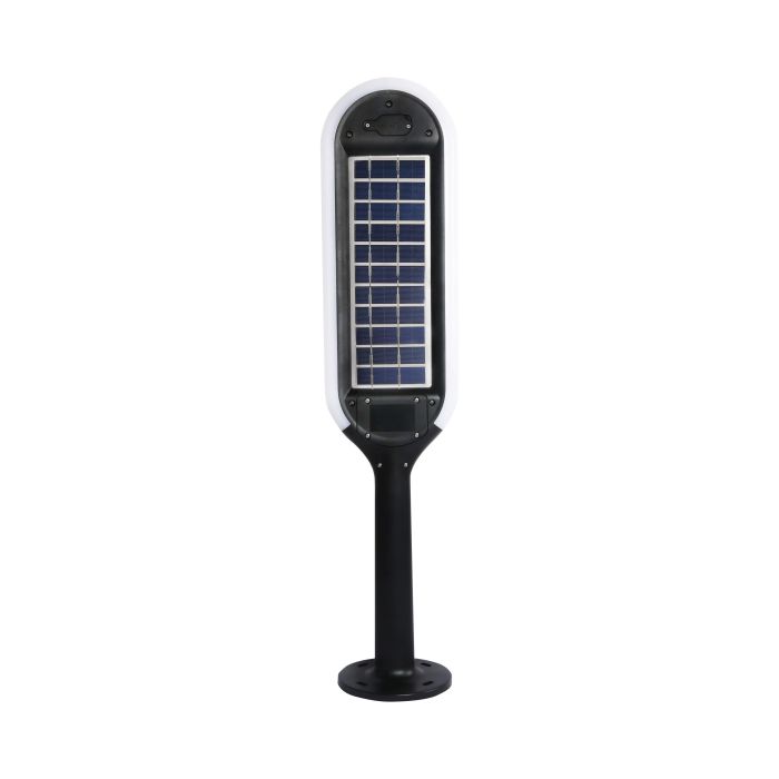 V-TAC Solar Bollard Light - IP65 Impermeable - Blanco + Negro - 5W- 400 Lumens - 3000K-extra-12.webp