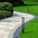 V-TAC LED Lámpara Bolardo Exterior - IP65 Impermeable - Negro - 10W - 1000 Lumens - 6400K - 80CM-extra-2.webp