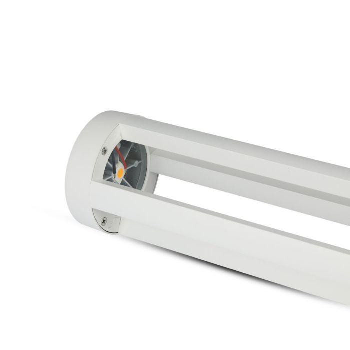 V-TAC LED Bolardo - IP65 Impermeable - Blanco - 10W - 450 Lumens - 6400K - 80CM-extra-3.webp