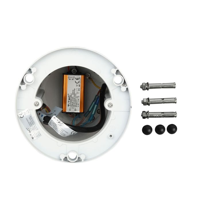 V-TAC LED Bolardo - IP65 Impermeable - Blanco - 10W - 450 Lumens - 6400K - 80CM-extra-4.webp