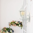 V-TAC Aplique Exterior - Up - Soporte E27 - IP44 - Blanco Mate-extra-2.webp