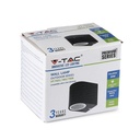 V-TAC Aplique de Pared Exterior - Accesorios de Pared - Soporte GU10 - IP44 - Negro-extra-4.webp
