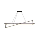 V-TAC Lámpara de techo de diseño - IP20 - Negra - 45W - 4470 Lumens - 3000K-extra-1.webp