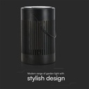 V-TAC Luz Solar de Diseño para Jardín - IP20 - Negra - 0.5W- 21 Lumens - 3000K-extra-2.webp