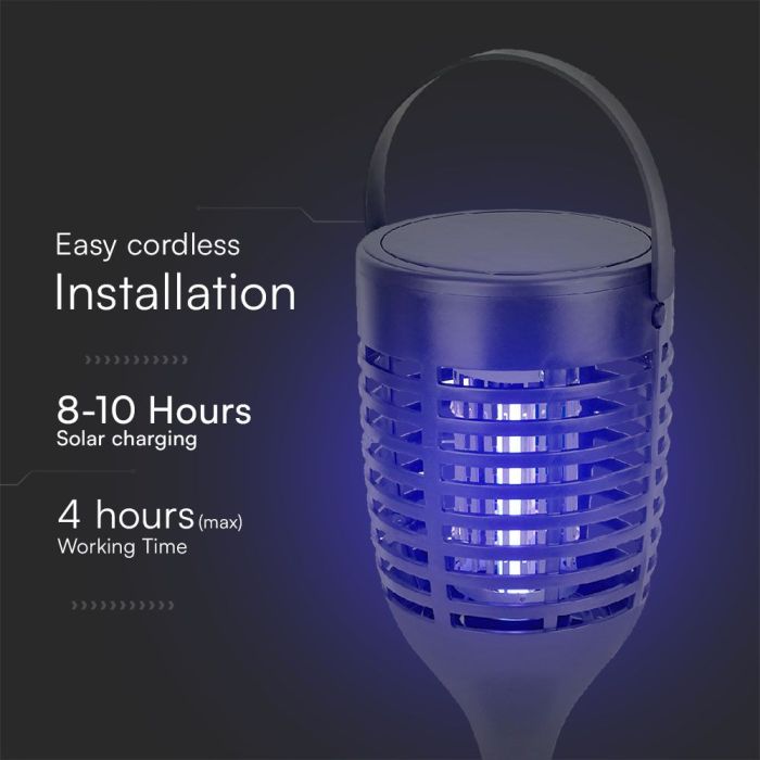 Mata Insectos - Solar Bug Zapper - IP24-extra-5.webp