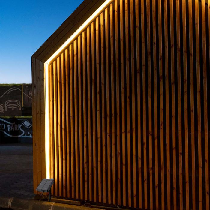 Tira de Luz Solar V-TAC - IP67 Impermeable - 3000K-extra-2.webp