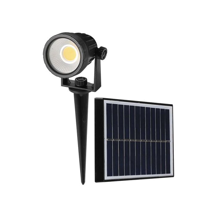 V-TAC Solar Pincho de jardín - IP65 Impermeable - Negro - 2W - 40 Lumens - 3000K-extra-3.webp