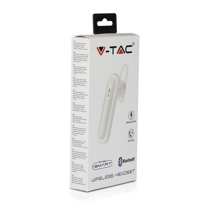 Auriculares V-TAC - Inalámbricos - Blanco-extra-5.webp