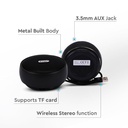 V-TAC Altavoz Bluetooth - Clip - Negro - 4W - 800mAh-extra-1.webp
