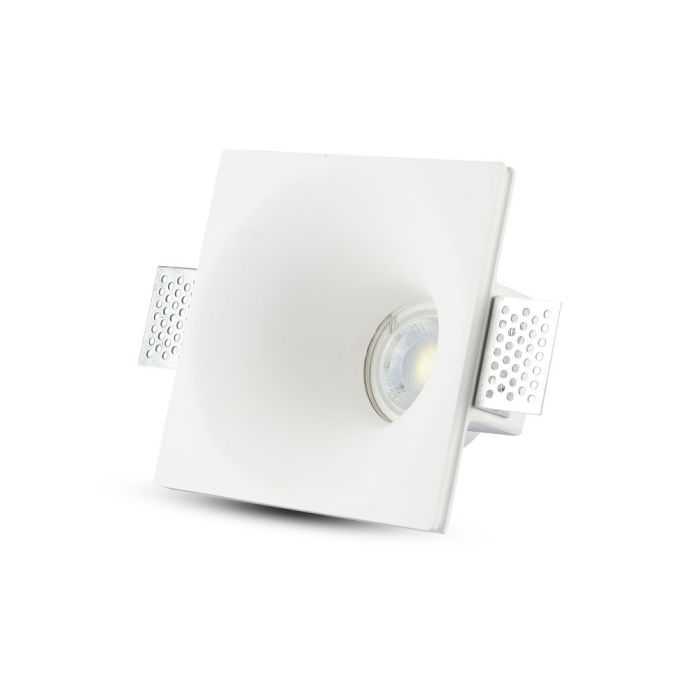 V-TAC LED Aro cuadrado - Empotrable - GU10 - IP20 - Blanco-extra-6.webp