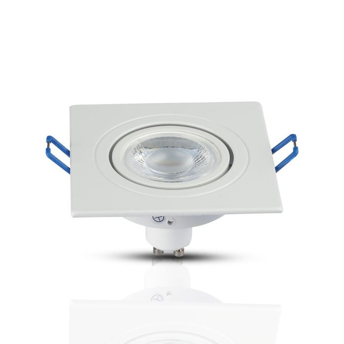 V-TAC LED Aro cuadrado - Empotrable - GU10 - IP20 - Blanco-extra-5.webp