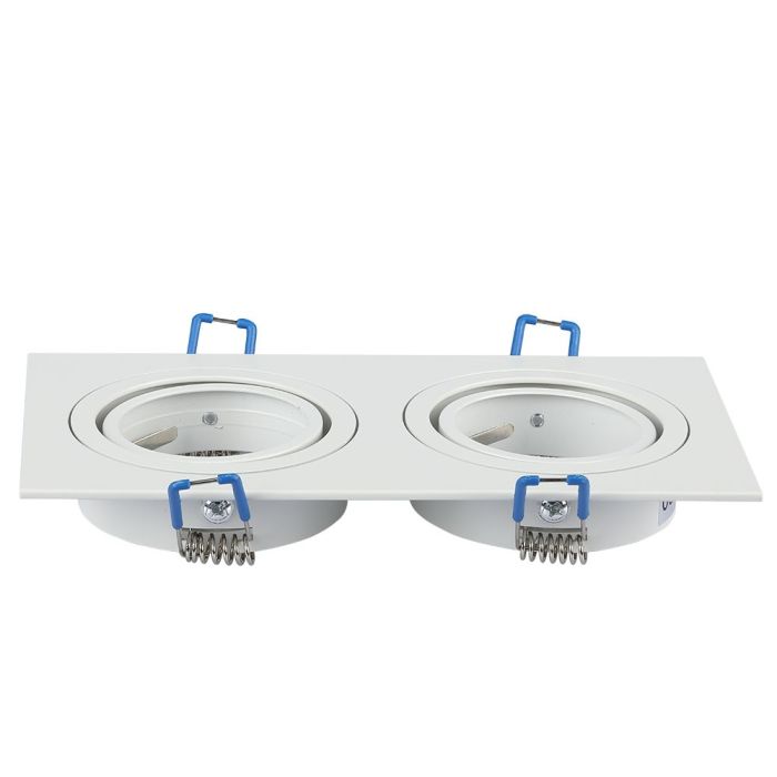 V-TAC LED Aro cuadrado - Empotrable - GU10 - IP20 - Blanco-extra-12.webp