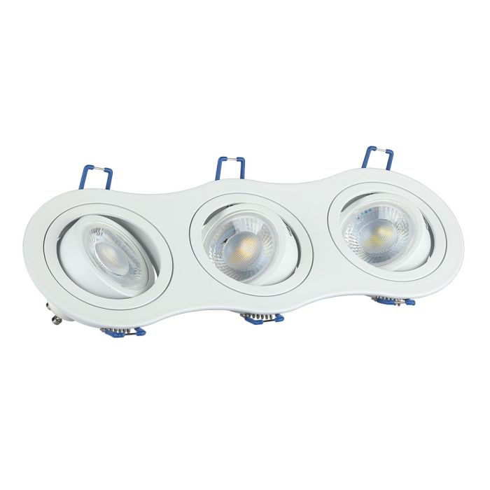 V-TAC LED Aro redondo - Empotrable - GU10 - IP20 - Blanco-extra-5.webp