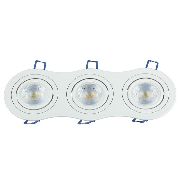 V-TAC LED Aro redondo - Empotrable - GU10 - IP20 - Blanco-extra-9.webp