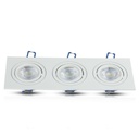 V-TAC LED Aro cuadrado - Empotrable - GU10 - IP20 - Blanco-extra-5.webp