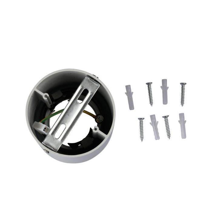 V-TAC LED Aro redondo - Accesorios de superficie - GU10 - IP20 - Blanco-extra-6.webp