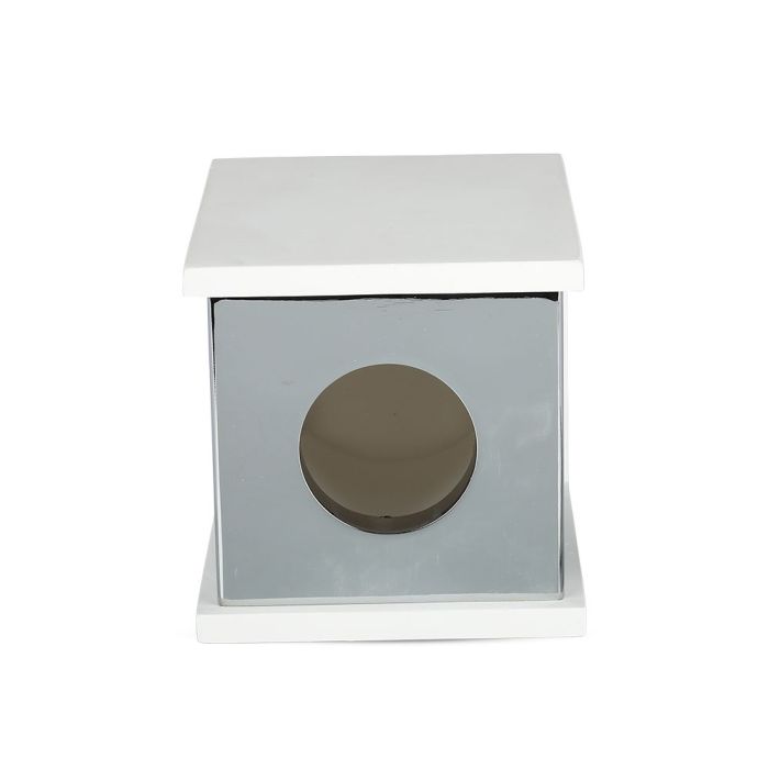 V-TAC LED Aro de yeso cuadrado - Accesorios de Superficie - GU10 - IP20 - Blanco + Cromo-extra-8.webp