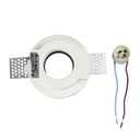 V-TAC LED Aro de yeso redondo - Empotrable - GU10 - IP20 - Blanco + Negro-extra-7.webp