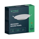 V-TAC LED Mini Panel - Retroiluminado Empotrado - IP20 - Blanco - 12W - 1200 Lumens - 3000K-extra-6.webp
