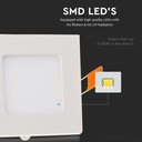 Mini panel LED cuadrado V-TAC - Serie Premium - IP20 - Blanco - 3W - 210 Lúmenes - 6400K-extra-1.webp