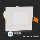 V-TAC LED Mini Panel Cuadrado - Serie Premium - IP20 - Blanco - 3W - 210 Lúmenes - 3000K-extra-5.webp