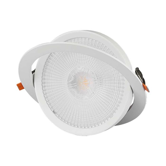 V-TAC LED Foco empotrable Ajustable - Samsung - IP20 - Blanco - 30W - 3040 Lumens - 3000K-extra-6.webp