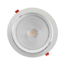 V-TAC LED Foco empotrablet Ajustable - Samsung - IP20 - Blanco - 20W - 1830 Lumens - 4000K-extra-7.webp