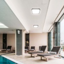 V-TAC LED Plafón cuadrado - IP44 - Negro - 24W - 2400 Lumens - 3000K - 295MM-extra-2.webp