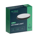 V-TAC LED Plafón redondo - IP44 - Negro - 36W - 3000 Lumens - 4000K - 350MM-extra-7.webp