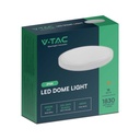 V-TAC LED Plafón redondo - IP44 - Blanco - 18W - 1800 Lumens - 6500K - 225MM-extra-7.webp