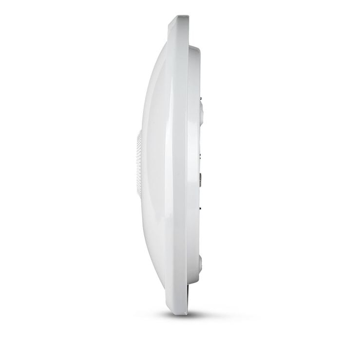 LED Plafón redondo VTAC con sensor - Samsung - Sensor PIR - 290 mm - IP20 - Branco - 12 W - 900 lúmenes - 6400 K-extra-4.webp