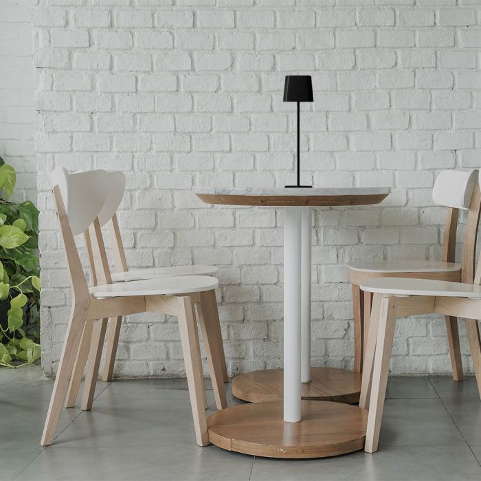 V-TAC Lámpara Solar Magnética de Mesa - IP65 Impermeable - Negra - 5W- 400 Lumens - 3IN1-extra-3.webp