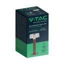 V-TAC Lámpara de Sobremesa Recargable - IP20 - Marrón Arena - 1W - 100 Lumens - 3000K-extra-7.webp
