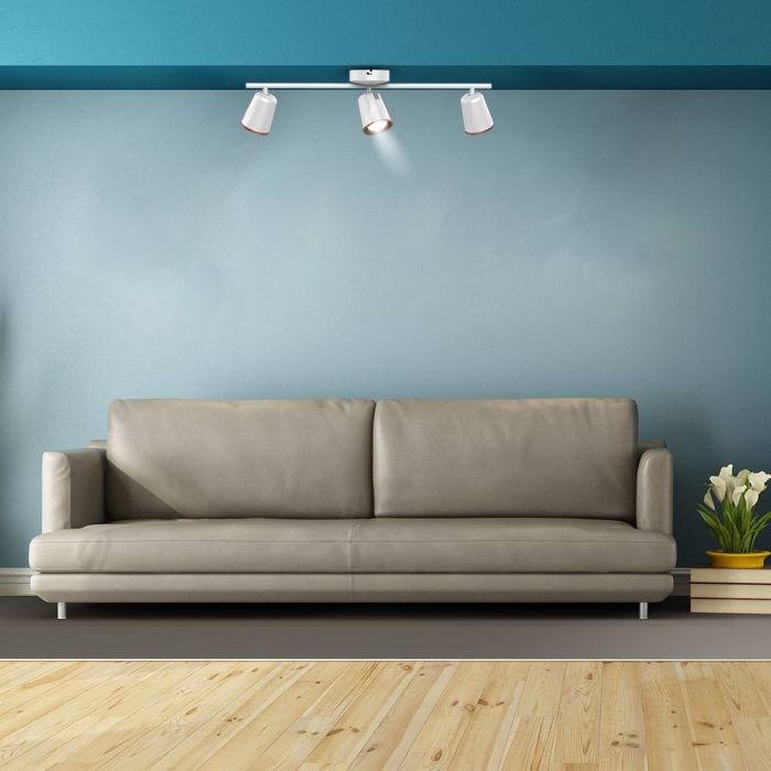 Aplique LED V-TAC - Cabezal triple - IP20 - Blanco - 15W - 1620 Lumens - 3000K-extra-2.webp