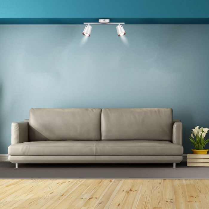 Aplique LED V-TAC - Doble Cabezal - IP20 - Blanco - 10W - 1080 Lumens - 3000K-extra-1.webp