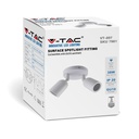 V-TAC Aplique LED - Doble Cabezal - IP20 - Blanco-extra-3.webp