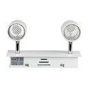 V-TAC LED Foco de carril - Doble Cabeza - GU10 Track Fitting - IP20 - Blanco-extra-5.webp