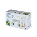 V-TAC LED Foco de carril - Doble Cabeza - GU10 Track Fitting - IP20 - Blanco-extra-7.webp