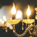 Bombilla LED V-TAC - Vela E14 - IP20 - Ámbar - 4W - 350 Lúmenes - 2200K-extra-1.webp