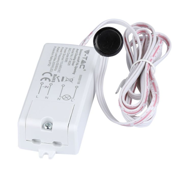 V-TAC Detector de movimiento para puertas - IP20 - Blanco-extra-3.webp