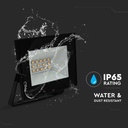 Proyector LED V-TAC - Serie E - Impermeable IP65 - Negro - 10W - 850 Lumens - 6500K-extra-5.webp