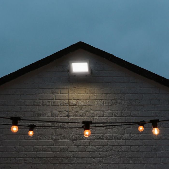 Proyector LED V-TAC - Serie CCT - Impermeable IP65 - Cuerpo Gris Pistola - 100W - 8150 Lumens - 3IN1-extra-1.webp