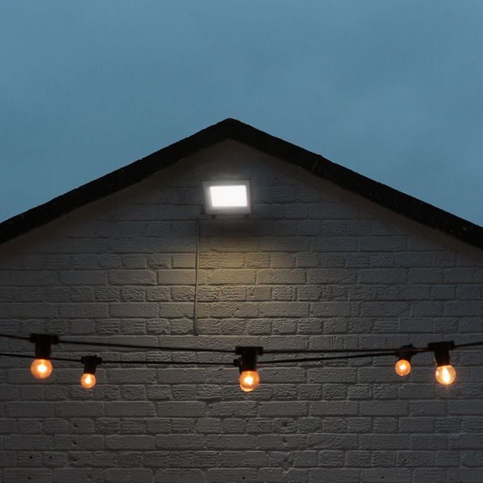 Proyector LED V-TAC - Serie CCT - Impermeable IP65 - Cuerpo Gris Pistola - 30W - 2350 Lumens - 3IN1 - Pack de 2-extra-2.webp