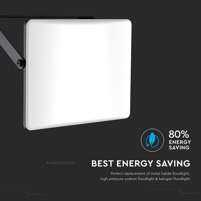 Proyector LED V-TAC - 100lm/w - Serie CCT - Impermeable IP65 - Negro - 100W - 10000 Lúmenes - 3IN1-extra-5.webp